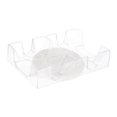 thumbnail image 4 of Rotating Canasta Playing Card Tray Board Game Playing Card Tray for Holder Box 2 Deck, 4 of 9