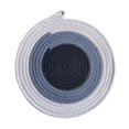 thumbnail image 2 of Siruishop Braided Place Mat Non Slip Cotton Rope Placemat for Kitchen Countertop Decor Gray 30cm, 2 of 8