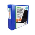 thumbnail image 3 of Pen + Gear 2" DURABLE VIEW BINDER, Slant D-Ring, BLUE, 3 of 3