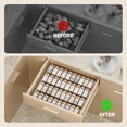 thumbnail image 2 of 8 Pack Spice Drawer Organizer for 11.5" to 23" Wide Kitchen Cabinets Drawer, ORDORA Stackable Spice Rack, Food Seasoning Jars Storage, 2 of 7