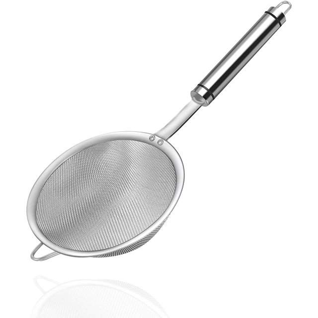 304 Premium Stainless Steel Sieves and Strainers,Kitchen Colander Sieve