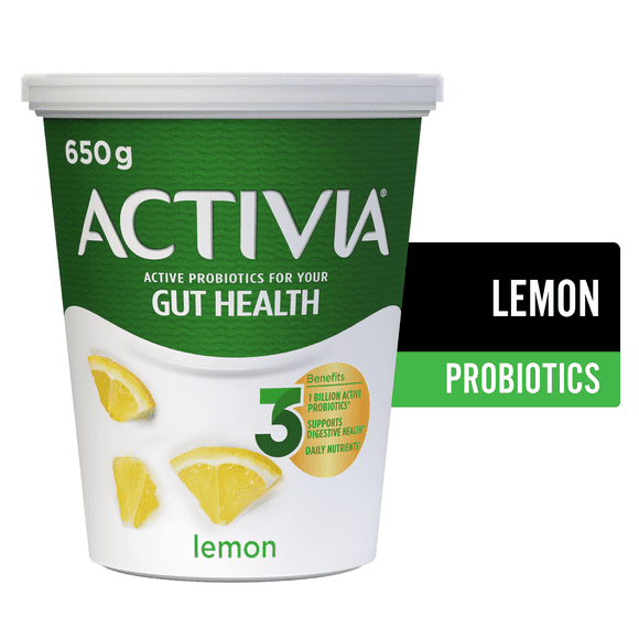 Activia Probiotic Yogurt, Lemon