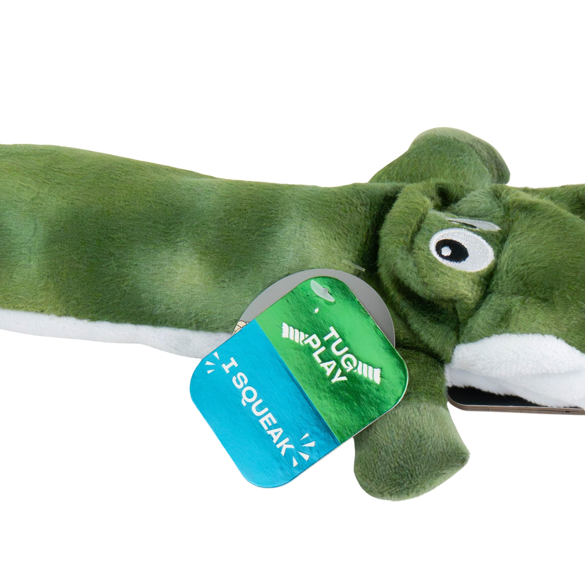 One Paw, Jouet pour Chien en Peluche Alligator et Corde