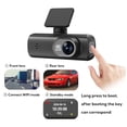 thumbnail image 2 of Maytalsory ABS Dash Cam Front Rear Dash Camera 4K/1080P 4K Dash Cam Dash Cam Recorder 24H Parking Monit-or G-sensor Wide-Angle Lens 64G Card, 2 of 6
