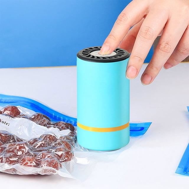 LSLJS Machine Électrique de Mise sous Vide pour Aliments, Scelleuse sous Vide pour Aliments avec Pompe à Vide Électrique Portable pour l'Évacuation de l'Air Pompe à Vide Électrique, Machine sous Vide