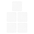 thumbnail image 3 of Transemion Portable Pet Playpen Panel Cage Fence Metal Guinea pig Wire plain white Grid 5Set, 3 of 6