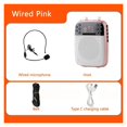 thumbnail image 2 of Wireless Megaphone Portable Voice Amplifier Teacher Guide Microphone Speaker 5W Support TF Card U Disk MP3 Player ,Clear and Reliable, 2 of 7