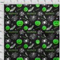 thumbnail image 4 of oneOone Cotton Poplin Light Green Fabric Halloween Sewing Craft Projects Fabric Prints By Yard 56 Inch Wide, 4 of 4
