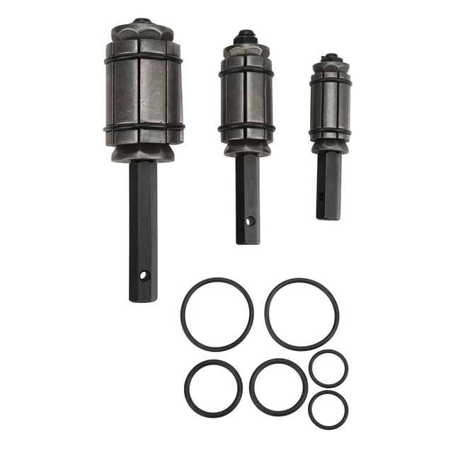 Exhaust Extension Cord丨 Qiilu Exhaust Pipe Stretcher丨3PCS Exhaust Tail Pipe Expander Muffler Spreader Set Universal Automobile Repairing Tools Auto Repair Tool
