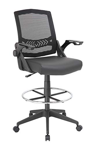 Boss Office Products Tabouret de Dessin, Noir