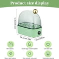 thumbnail image 3 of Piwvid Electric Hard Boiled Egg Maker Steamer, Rapid Egg Cooker with 2 Eggs Capacity, Timing Function, Detachable Design, for Kitchen Breakfast, Easy Cooking, 3 of 9