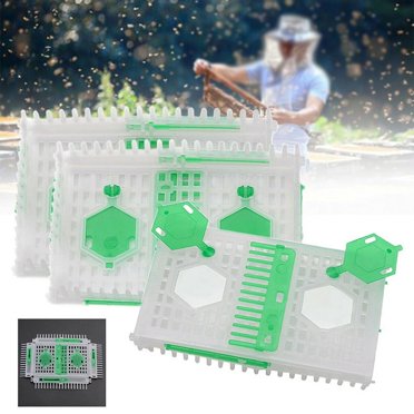 Plastic Queen Bee Needle Cage Beekeeper Beekeeping Appliances Equipment Catcher