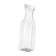 thumbnail image 2 of jifeng Iced Tea Pitcher 1500ml Portable Juice Bottle for Dining Table Beach Fishing Square, 2 of 9