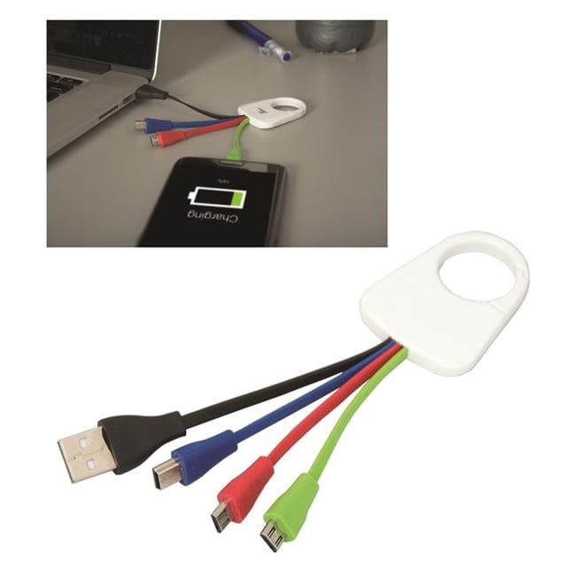 Debco CU7836 Tidy Syncronaut Adaptateur Multi 4 en 1 - Multicolore
