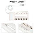 thumbnail image 4 of Chargeur de Pile USB Rechargeable 8 Emplacements Charge Rapide pour Outils de Pile AAA/AAA, 4 of 10
