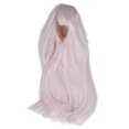 thumbnail image 4 of Dolls Hair Replacement , Long Straight Doll  8 To 9 Inch  For Doll Dress Up Pink, 4 of 8