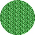 thumbnail image 1 of Ahgly Company Tapis Rond Lavable en Machine Intérieur Transitionnel Vert, 4 Pieds Rond, 1 of 7