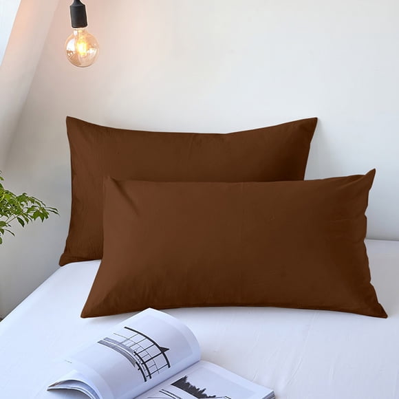 Body Pillowcase Set | Cooling Pillow Cover for Hot Sleepers | Temperature Regulating Full Length Pillow Protector | 2 Pack Breathable Polyester Pillow Case for Night Sweats and All Season Use