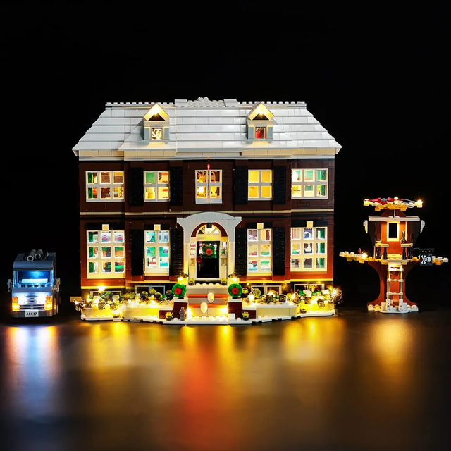 i Kito Trousse d'Éclairage pour Lego Home Alone 21330, Light Ensemble pour Lego Home Alone Ensemble de Maison