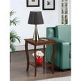 thumbnail image 1 of Convenience Concepts American Heritage Table d'Appoint Carrée en Finition Bois Espresso, 1 of 5