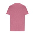 thumbnail image 4 of AherBiu Hauts pour Femmes Basiques de Couleur Unie Décontractés à Col Rond à Manches Courtes Coupe Ample Hauts Confortables T-Shirts Chemises, 4 of 4