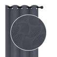 thumbnail image 1 of Embossed Panel W 8 Grom (Shell) (Gray) (96") - Set of 2, 1 of 1