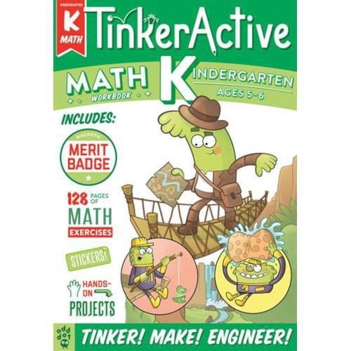 TinkerActive Workbooks: Kindergarten Math