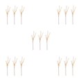 thumbnail image 2 of Baohd 3x Realistic Appearance Artificial Plants Nature S Charm To Space Easy To Clean champagne 5Set, 2 of 6