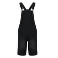 thumbnail image 4 of JIUKE Jumpsuits for Men Casual Summer Washed Suspender Short Rompers 1 Piece Straight Leg Shorts Overalls, 4 of 5