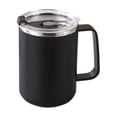 thumbnail image 2 of Tasse à Café de Voyage, Gobelet à Café Portable Réutilisable, Tasse Bouteille Isolée sous Vide, Tasse à Café Isolée avec Poignée et Couvercle, Tasse à Café Thermique sous Vide à Double Paroi en Acier Inoxydable, Tasse à Café de Voyage, 2 of 8