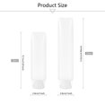 thumbnail image 3 of Bouteille Compressible de Voyage Gel Douche Dentifrice Contenant Rechargeable Étanche Contenants de Distribution Poche en Plastique Tube Distributeur Compressible Accessoires 50 ml Bleu, 3 of 8