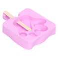 thumbnail image 4 of 3Pcs Cute Cat Claw Design Ice Cream Mold Silicone Cake Ice Bar Making Mold for Kitchen, 4 of 12