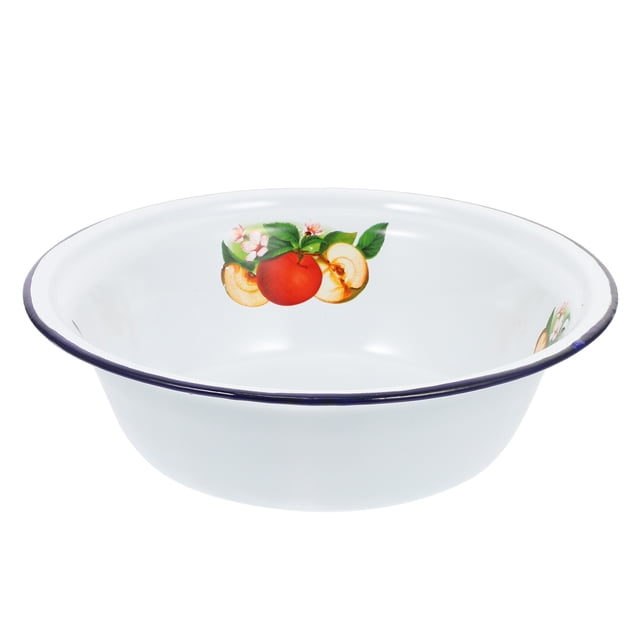 MasteelfCA 1 Pce Bols à Riz Émaillés Vintage Bols de Rangement Pratiques pour Ramen Vaisselle Émaillée
