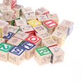 thumbnail image 4 of Blocs ABC en Bois Jeux de Construction / 50 Pcs / Cubes Blocs de Chiffres, 4 of 8