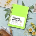 thumbnail image 2 of A6 Mini Password Book – Spiral Bound Pocket Notebook with Alphabetical Tabs (4.25x5.7in, Durable PP Cover), 2 of 6