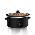 thumbnail image 1 of Crock-Pot Oval Manual Slow Black Cooker, 1 of 1
