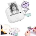 thumbnail image 1 of POINTERTECK Print Pod  Print Pods Mini Printer  Pocket Mini Printer  Mini Pocket Sticker Printer Inkless Sticker Printer for DIY Scrapbook  Fast Printing Portable Mini Thermal Printer (Fu, 1 of 8