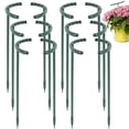 thumbnail image 2 of AMERTEER Piquet de Soutien pour Plantes Demi-Rond Jardin Fleurs Anneau en Plastique Anneau de Soutien Cage pour Tomate Roses Vigne Cage de Soutien pour Plantes, 2 of 9