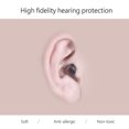 thumbnail image 3 of Bouchons d'Oreilles Antibruit Haute Fidélité 21 dB pour Concert, Festival de Musique, Protection Auditive (Noir), 3 of 8