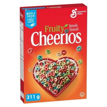 Céréales Déjeuner Fruity Cheerios, Grains Entiers, 311 g