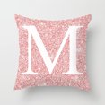 thumbnail image 2 of Letter Throw Pillow Cover Decorative Alphabet Pillow Case Cushion Cover for Home, 2 of 10