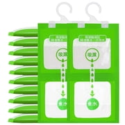JilgTeok 1 Packs Household Dehumidifier Bags for Closet, Bathroom & Bedroom Moisture Absorbing Hanging Packs with Fresh Scent, 500ml Capacity, Damp Proof for Home Storage