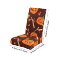thumbnail image 3 of Oefntac Savings Halloween Halloween Chair Cover Pumpkins Stretch Washable Removable Dining Chair Slipcovers Protector Cover for Home Hotel Restaurant Kitchen, 3 of 6