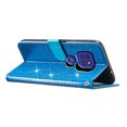 thumbnail image 3 of Compatible with Motorola Moto E7 Plus Sparkling Glitter Wallet Case with Card Pocket Flip Cover, 3 of 5