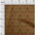 thumbnail image 1 of oneOone Coton Cambric Orange Tissu Femme Bloc Matière de Robe Tissu Imprimé Tissu au Yard 56 Pouces de Large, 1 of 4