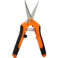 thumbnail image 1 of Garden Pruning Shears, Professional Gardening Scissors, High Point Precision Pruning Shears, Stainless Steel Straight Blade Pruning Shears, Hand for Bonsai, Spring Handles, 1 of 2