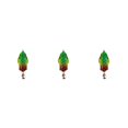thumbnail image 2 of QualitChoice 1/2/3/5 Fish Lure Artificial Bait 8cm Workmanship Compact Size No Burrs Exquisite Rotating Lures Fishing Tackle Green-red 3PCS, 2 of 6