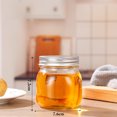 thumbnail image 3 of Bangcool Food Storage Jar Transparent Wide Mouth Mason Jar Jam Container Canning Canister, 3 of 10
