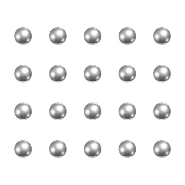 Unique Bargains Billes de Roulement en Acier au Carbone 2,8 mm G1000 Précision, Lot de 3500