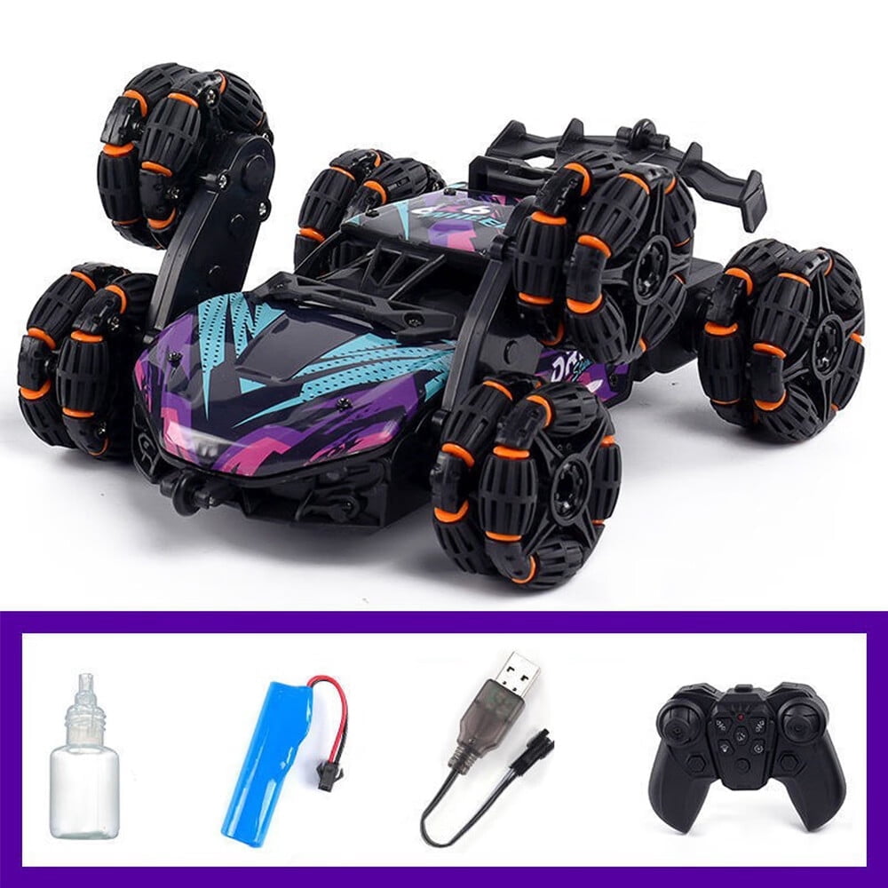 Remote Control Car  RC Stunt Car  360 Flips Rotating RC Cars  6WD 2.4Ghz Electric Racing Toy Car  Birthday for Boys Kids